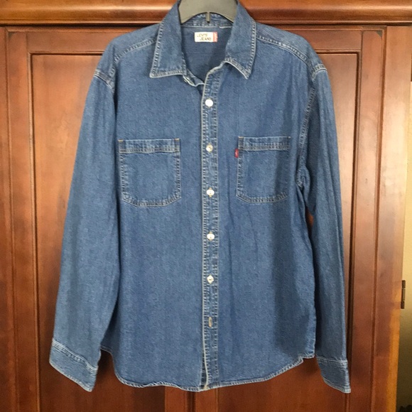 levi jean shirt mens
